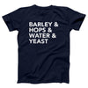 Barley & Hops Adult Unisex T-Shirt - Twisted Gorilla