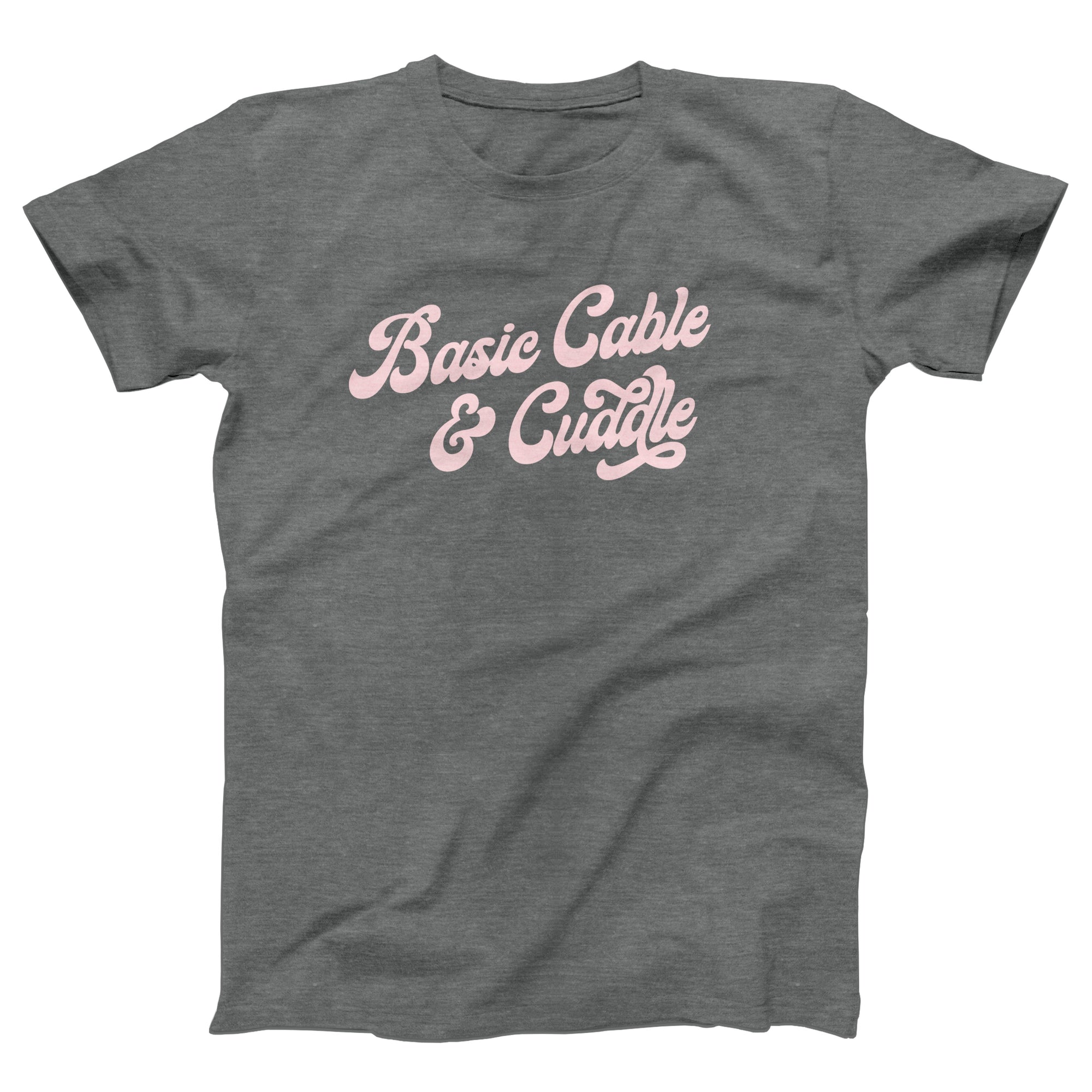 Basic Cable And Cuddle Adult Unisex T-Shirt - Twisted Gorilla