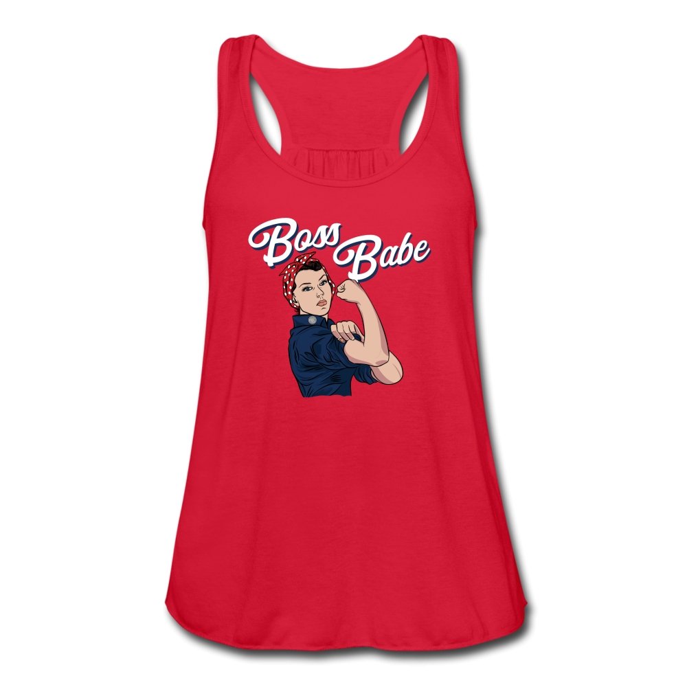 Boss Babe Women's Flowy Tank - Twisted Gorilla