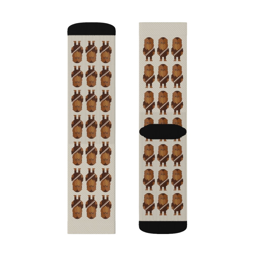 Chewie Adult Crew Socks - Twisted Gorilla