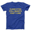 Clear Eyes, Full Hearts, Can't Lose Adult Unisex T-Shirt - Twisted Gorilla