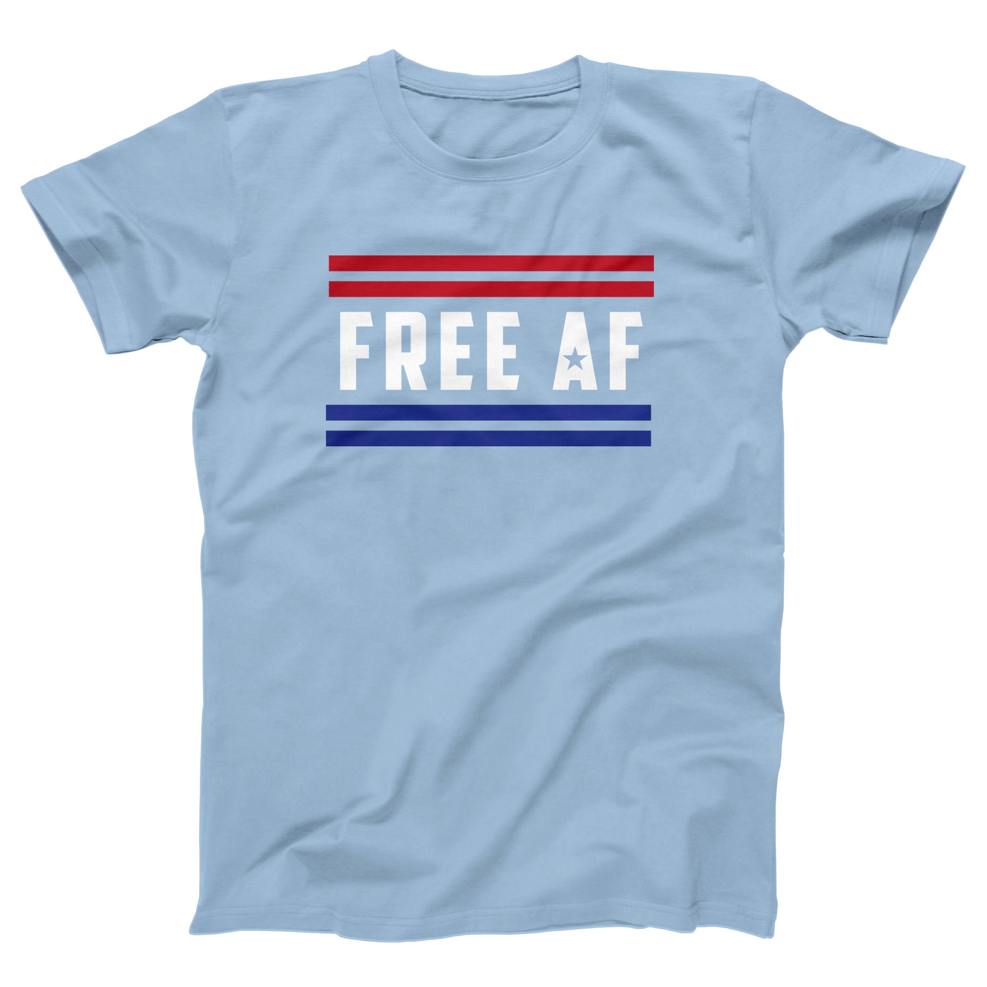 Free AF Adult Unisex T-Shirt - Twisted Gorilla