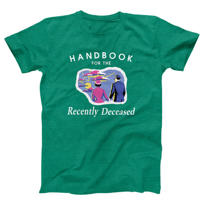 Handbook For The Recently Deceased Adult Unisex T-Shirt - Twisted Gorilla