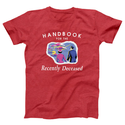 Handbook For The Recently Deceased Adult Unisex T-Shirt - Twisted Gorilla