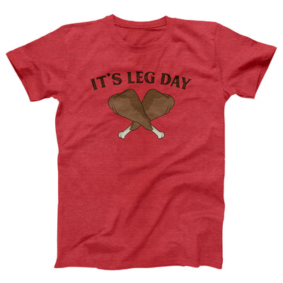 It's Leg Day Adult Unisex T-Shirt - Twisted Gorilla