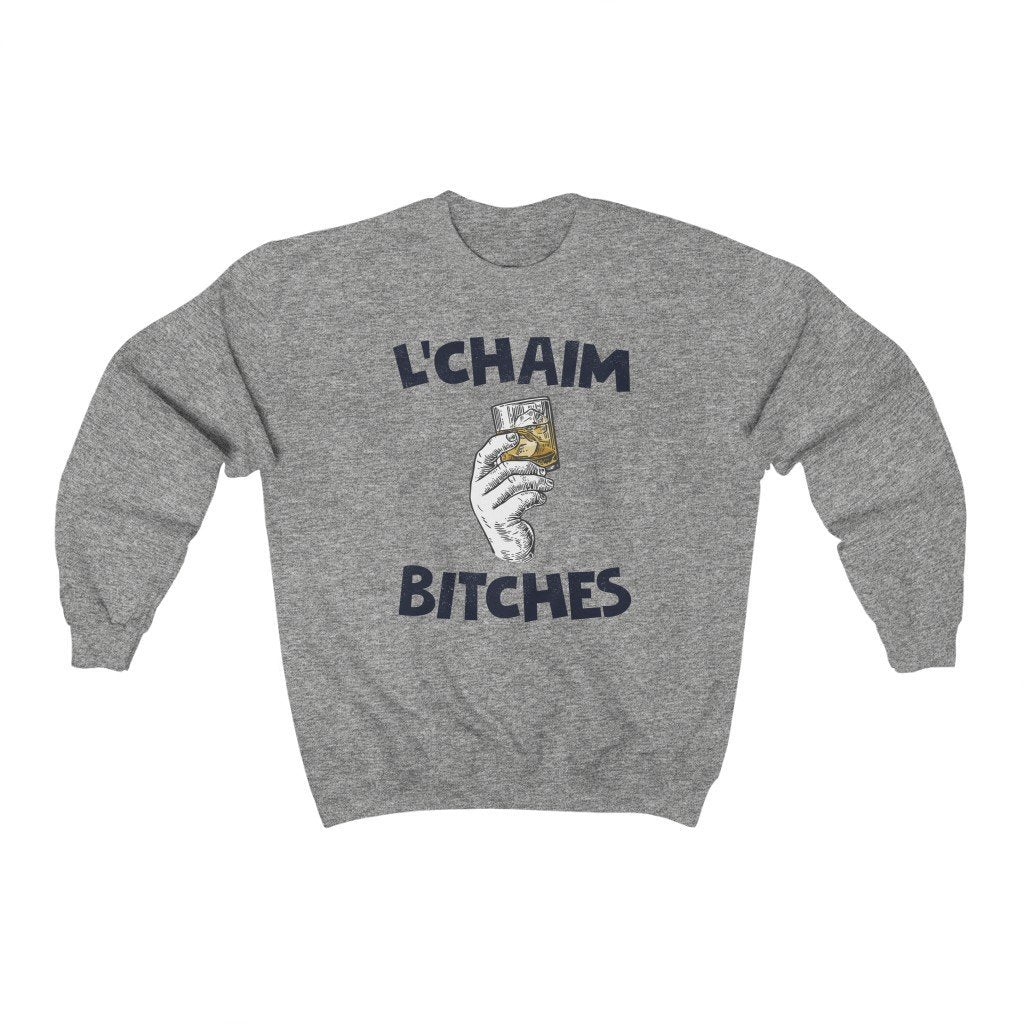 LChaim Bitches Ugly Sweater - Twisted Gorilla