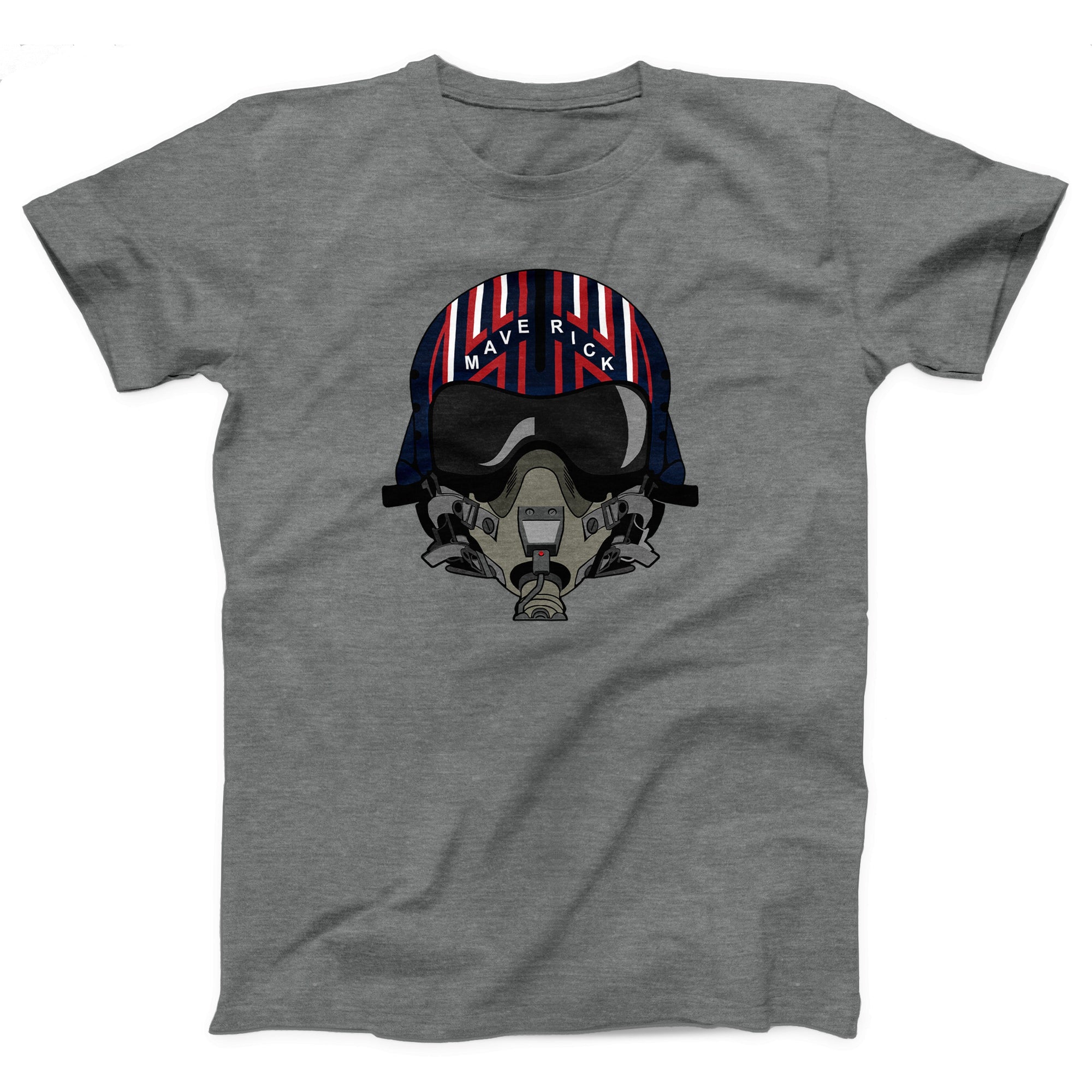 Maverick Helmet Adult Unisex T-Shirt - Twisted Gorilla