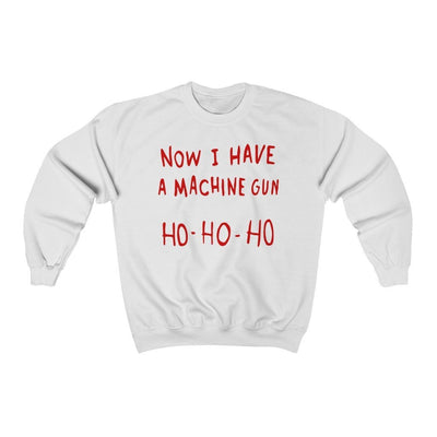 Now I Have A Machine Gun Ho Ho Ho Ugly Sweater - Twisted Gorilla