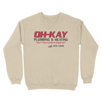 Oh-Kay Plumbing & Heating Ugly Sweater - Twisted Gorilla