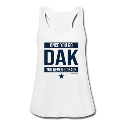 Once You Go Dak Women's Flowy Tank Top - Twisted Gorilla