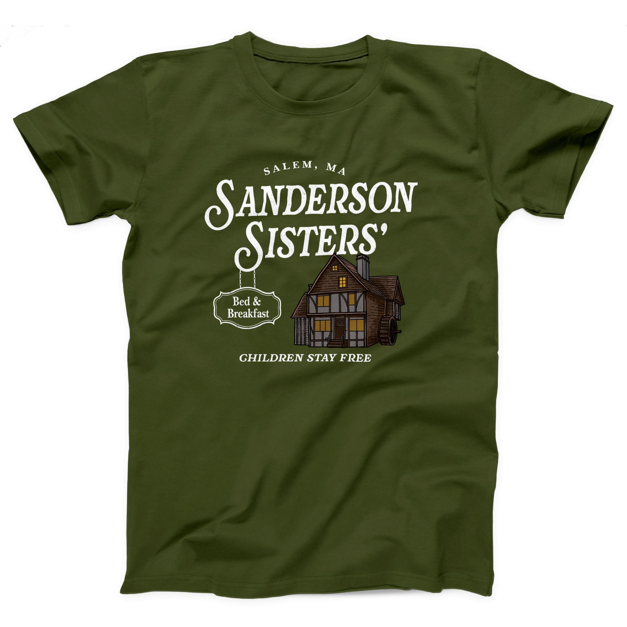 Sanderson Sisters' Bed & Breakfast Adult Unisex T-Shirt - Twisted Gorilla