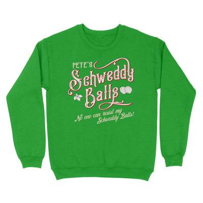 Schweddy Balls Ugly Sweater - Twisted Gorilla