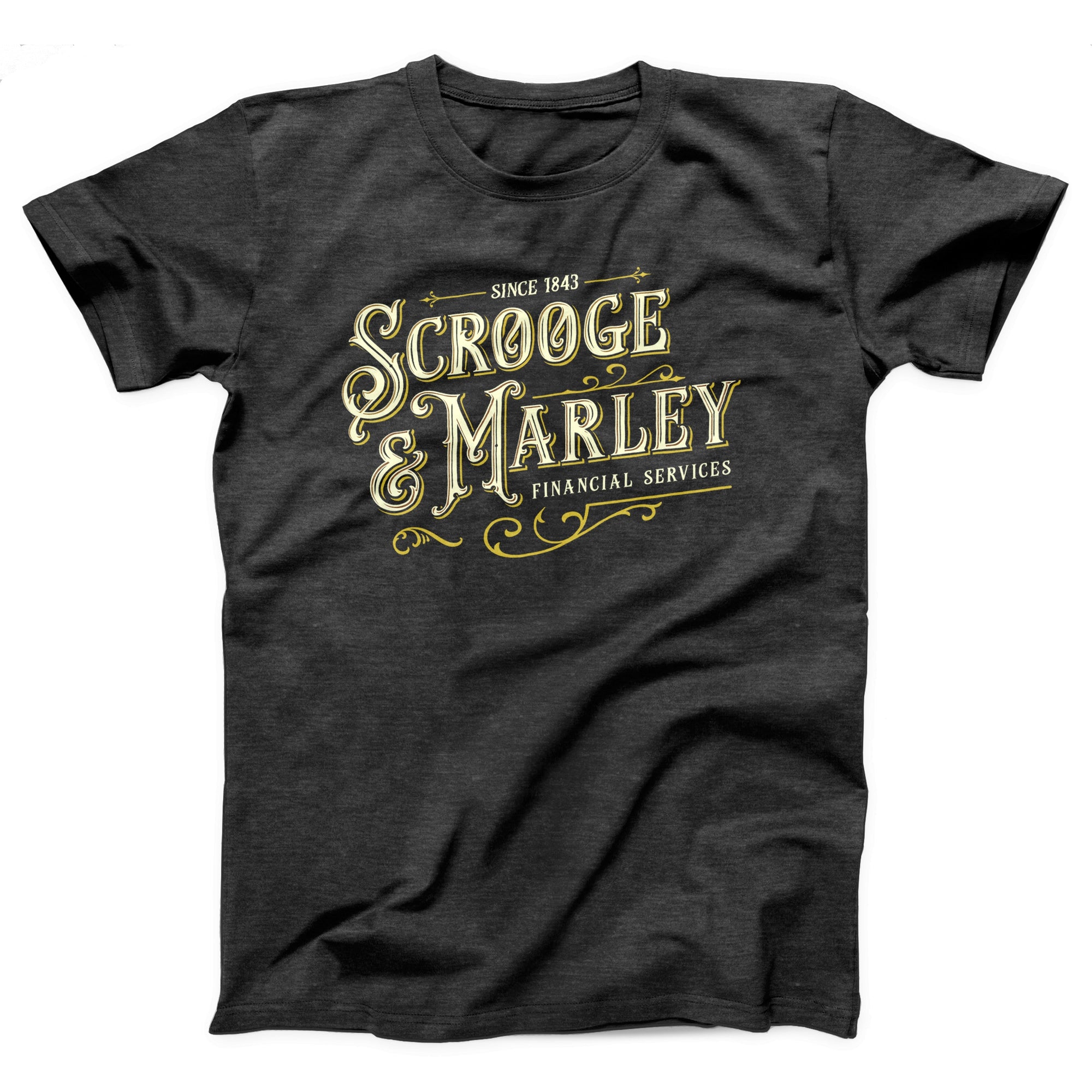 Scrooge & Marley Financial Services Adult Unisex T-Shirt - Twisted Gorilla