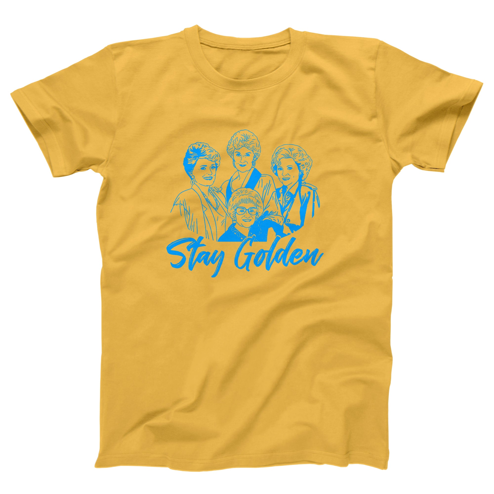 Stay Golden Adult Unisex T-Shirt - Twisted Gorilla