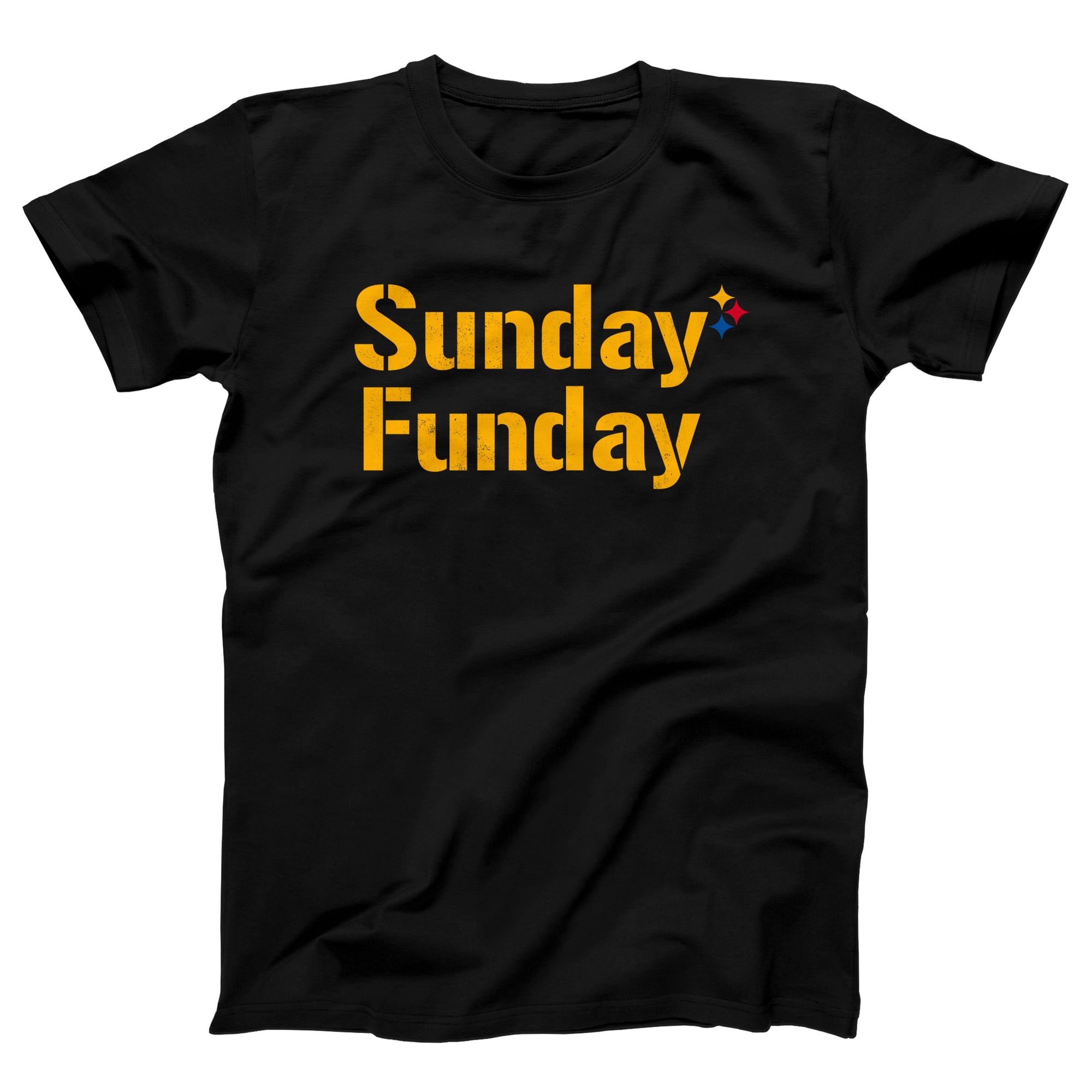 Steelers Sunday Funday Adult Unisex T-Shirt - Twisted Gorilla